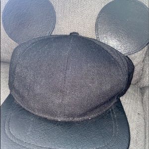 Black Mickey Mouse ears hat